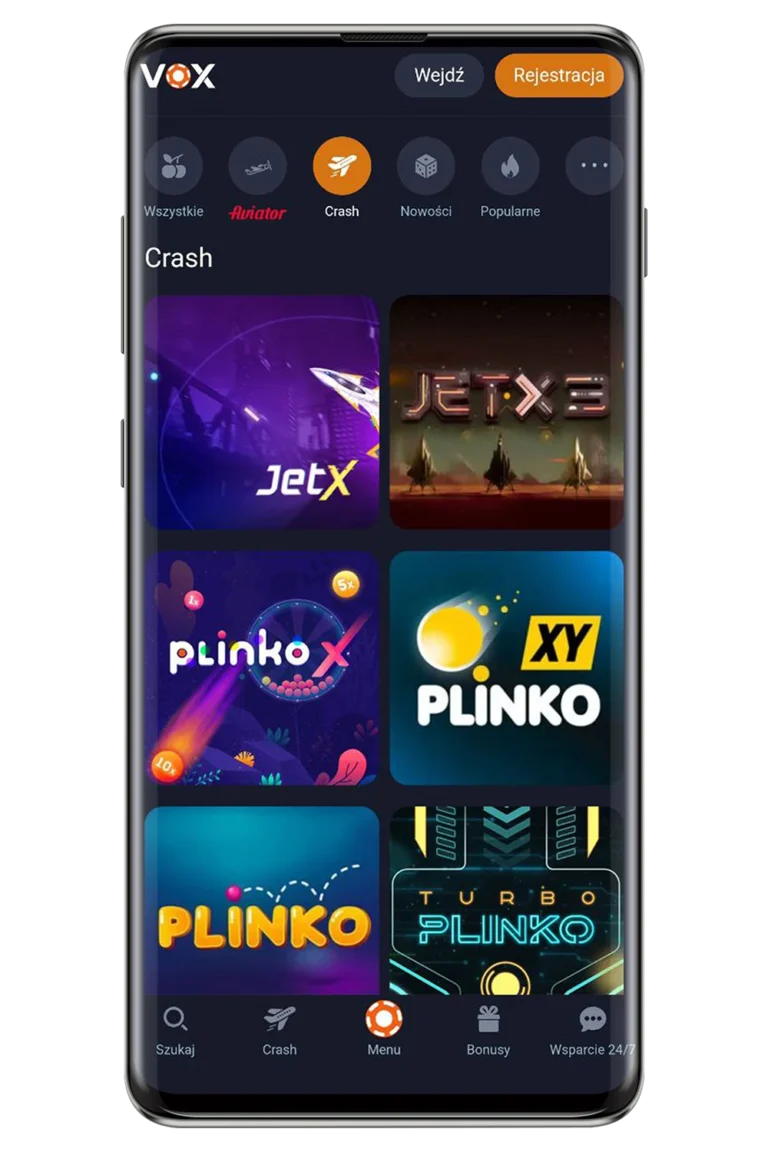 VOX Casino Mobile - Bonusy